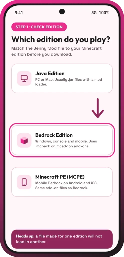 jenny-mod-java-vs-bedrock-mcpe-check-edition